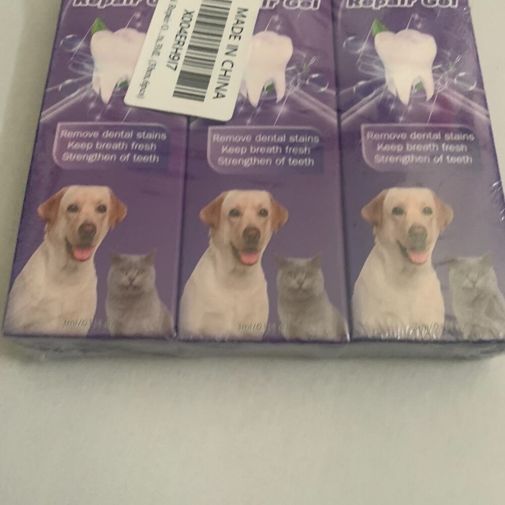 Pet Oral Repair Gel Lot Of 3 Brand New Sealed Exp 12/16/2027 Total 9ml/0.3 fl oz - Picture 6 of 8